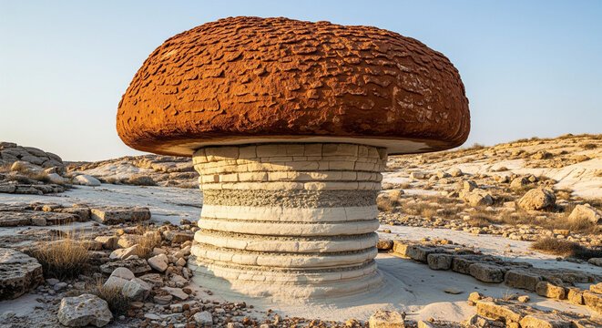 360_F_1717689978_Q8gVw9LmvQYpi9jlrmBHOgGAMmRlzWS6 Jeep safari to white canyon , wady ghaza , nawamiss , mushroom rock - Image 1