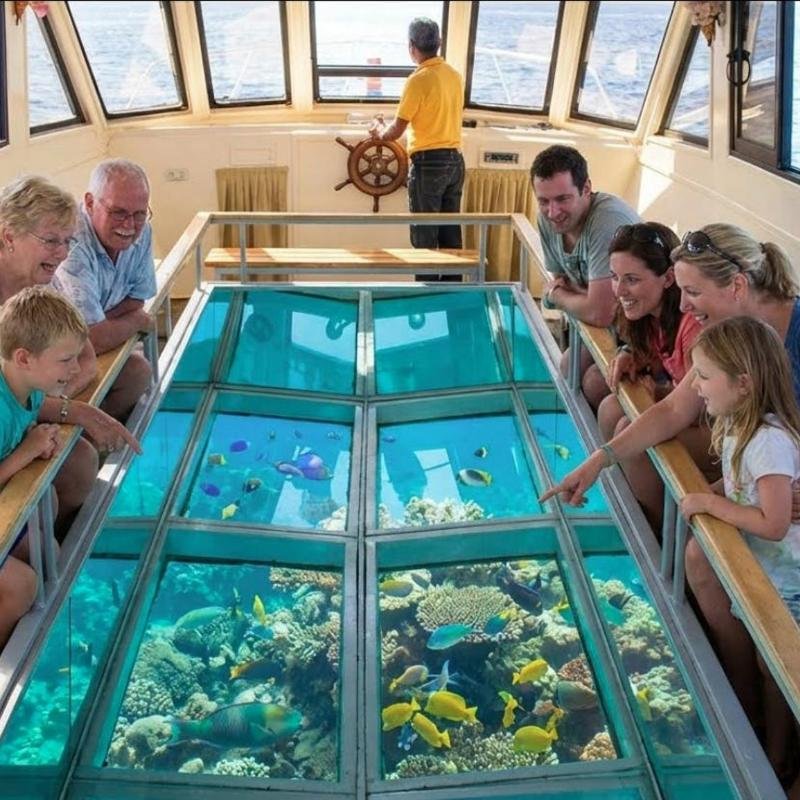652004684 Glass bottom boat - Image 1